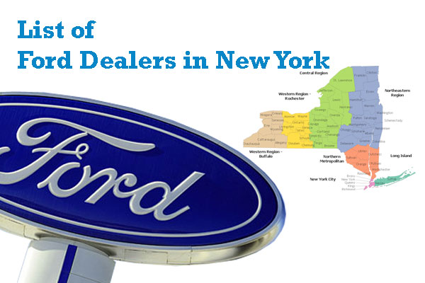 Find Ford Dealers in New York State