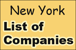 List of Companies in New York