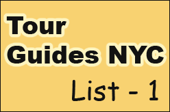 Tour Guides NYC List 1