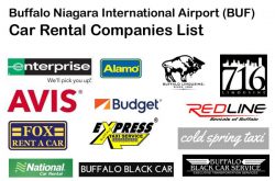 Buffalo Airport BUF Car Rental Companies