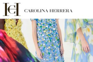 Carolina Herrera print dress