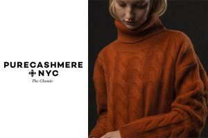PureCashmereNYC - Classic Cable Knit Tunic