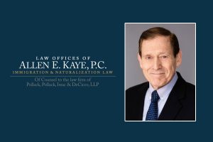 Allen E Kaye immigration attorney